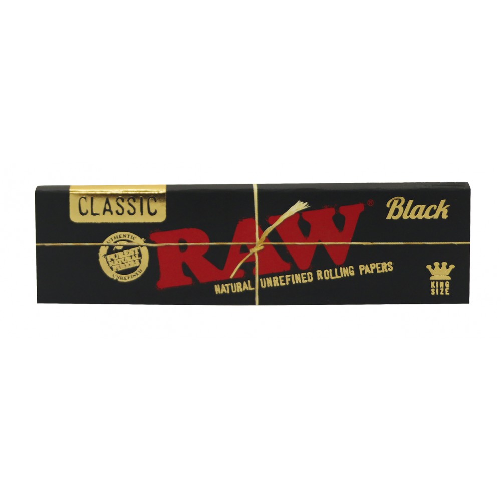 Feuille Raw Black King Size RAW Accessoires fumeurs