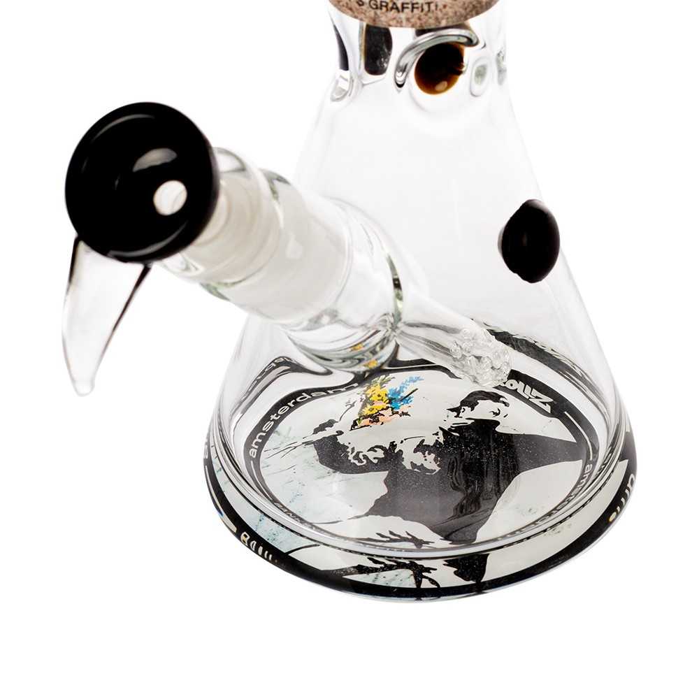 Bong G-Rollz Banksy's "Flower Thrower" G-Rollz Bonghi