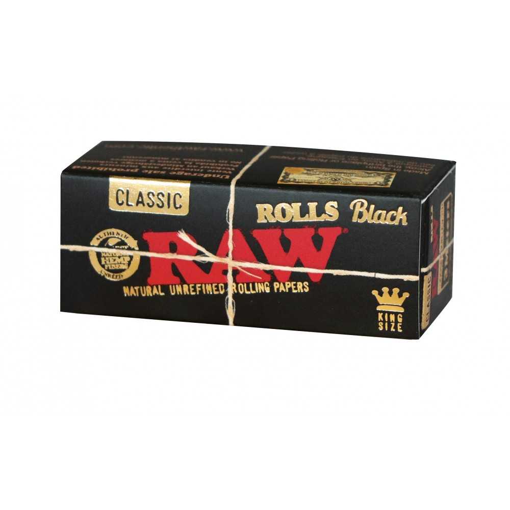 Carton Rolls Raw Black King Size 3m RAW Produits