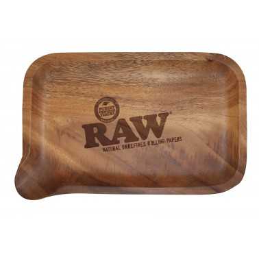 Raw Holz-Rollbrett Klein NEU RAW Tablett zum Rollen