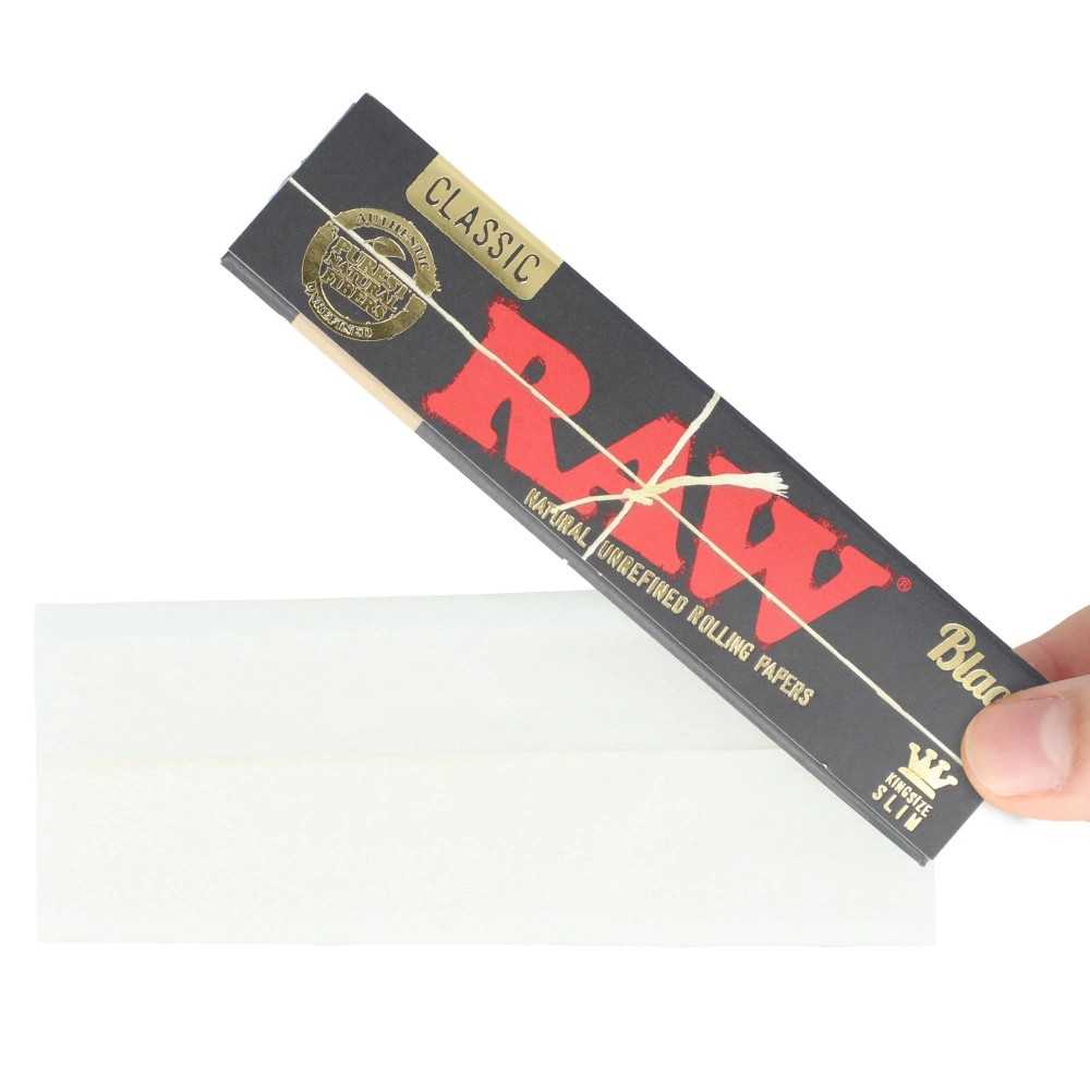 Feuille Raw Black King Size Slim RAW Accessoires fumeurs