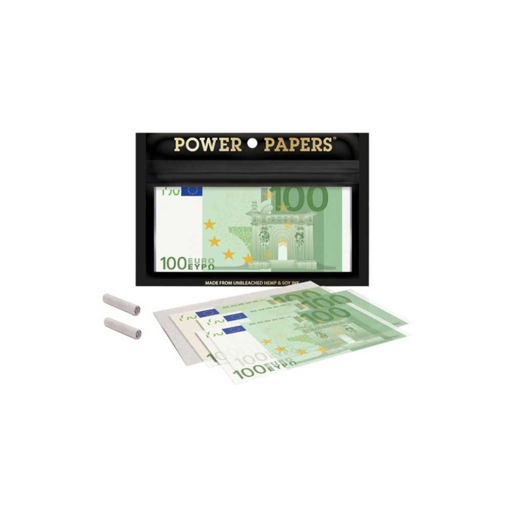 Carte di potere in euro di canapa  Varie carte da rollare