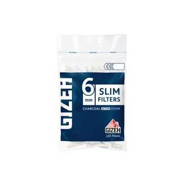 Slim filter with activated carbon 6mm Gizeh Products