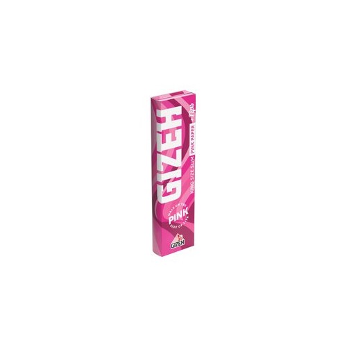 GIZEH All Pink KSS Rolling Paper + Tips