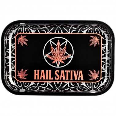 Vassoio per rotoli Pulsar "Hail Sativa" Pulsar Vassoio di rotolamento