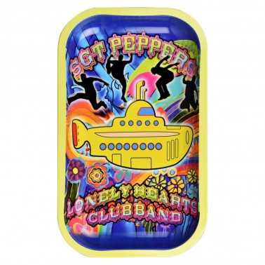 Plateau à rouler "Rock Legends Fab4 Yellow Submarine" Pulsar Plateau à rouler
