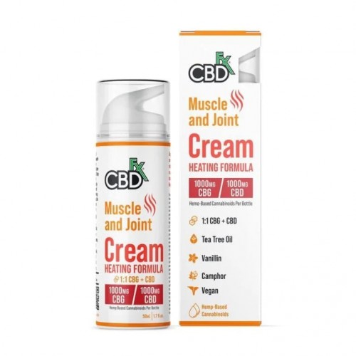 CBD+CBG Cream Muscle&Joint Heating Formula CBDfx