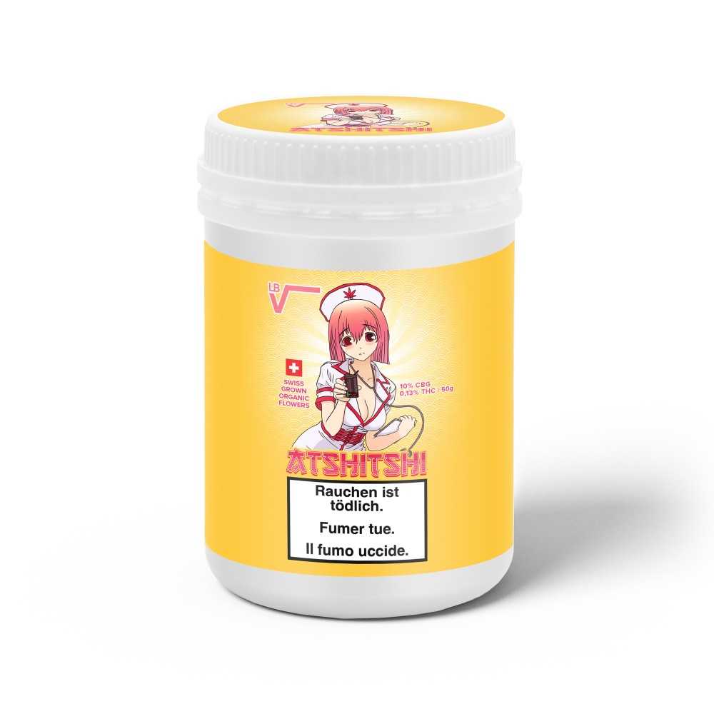 Fleurs de CBD Box LBV "Atshitshi" 2.0 Indoor CBG 50g LBV Fleurs et Hash de CBD