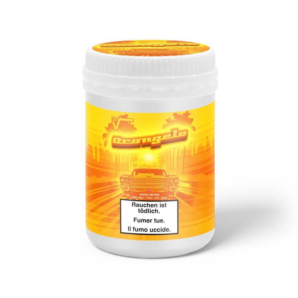 CBD Box Flowers LBV "Orangelo" 2.0 Indoor 50g LBV CBD Flowers and Hash
