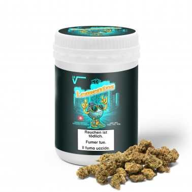 Scatola o ricarica LBV "Lementos" 2.0 Indoor CBD 50g LBV Cannabis legale