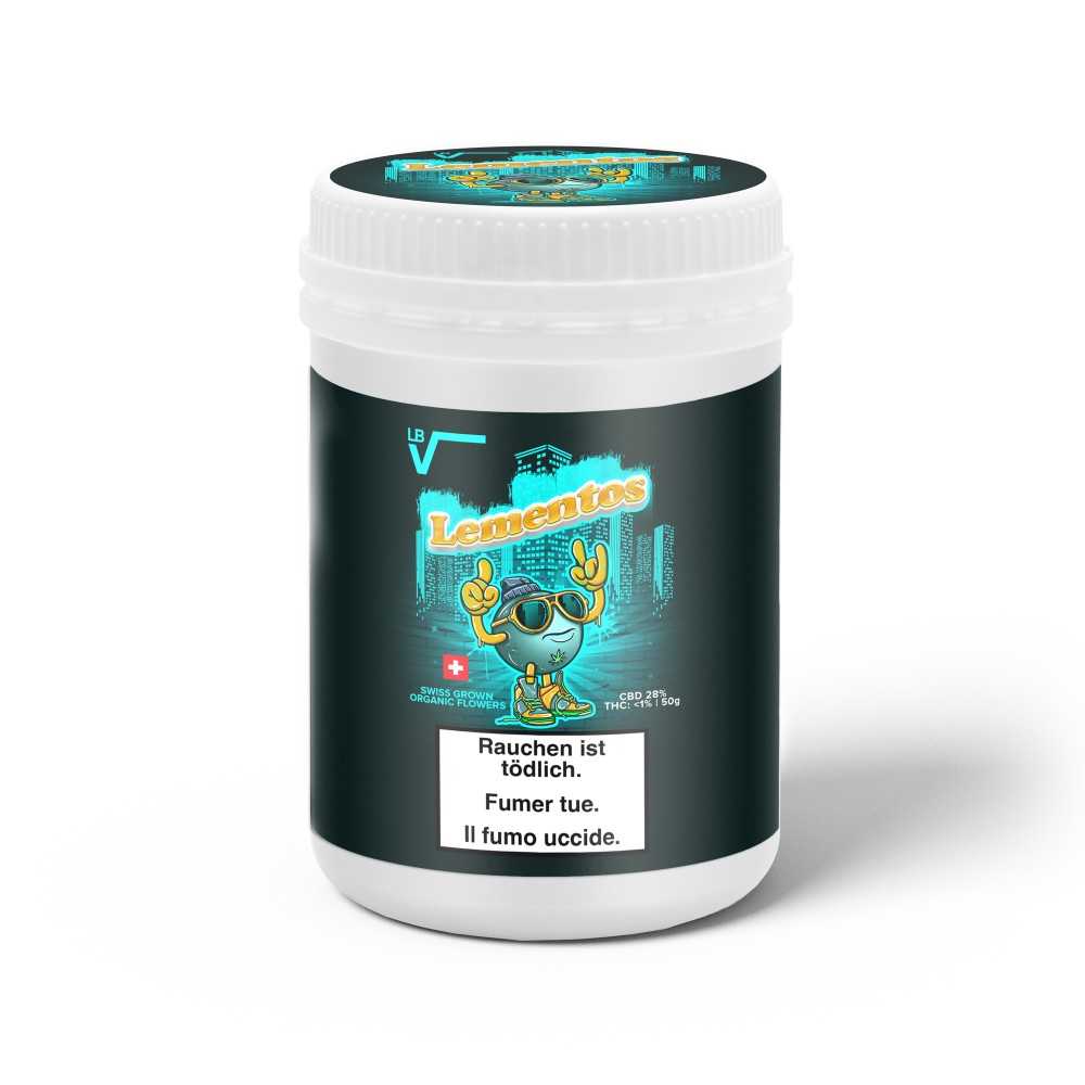Box or Refill LBV "Lementos" 2.0 Indoor CBD 50g LBV Legal cannabis