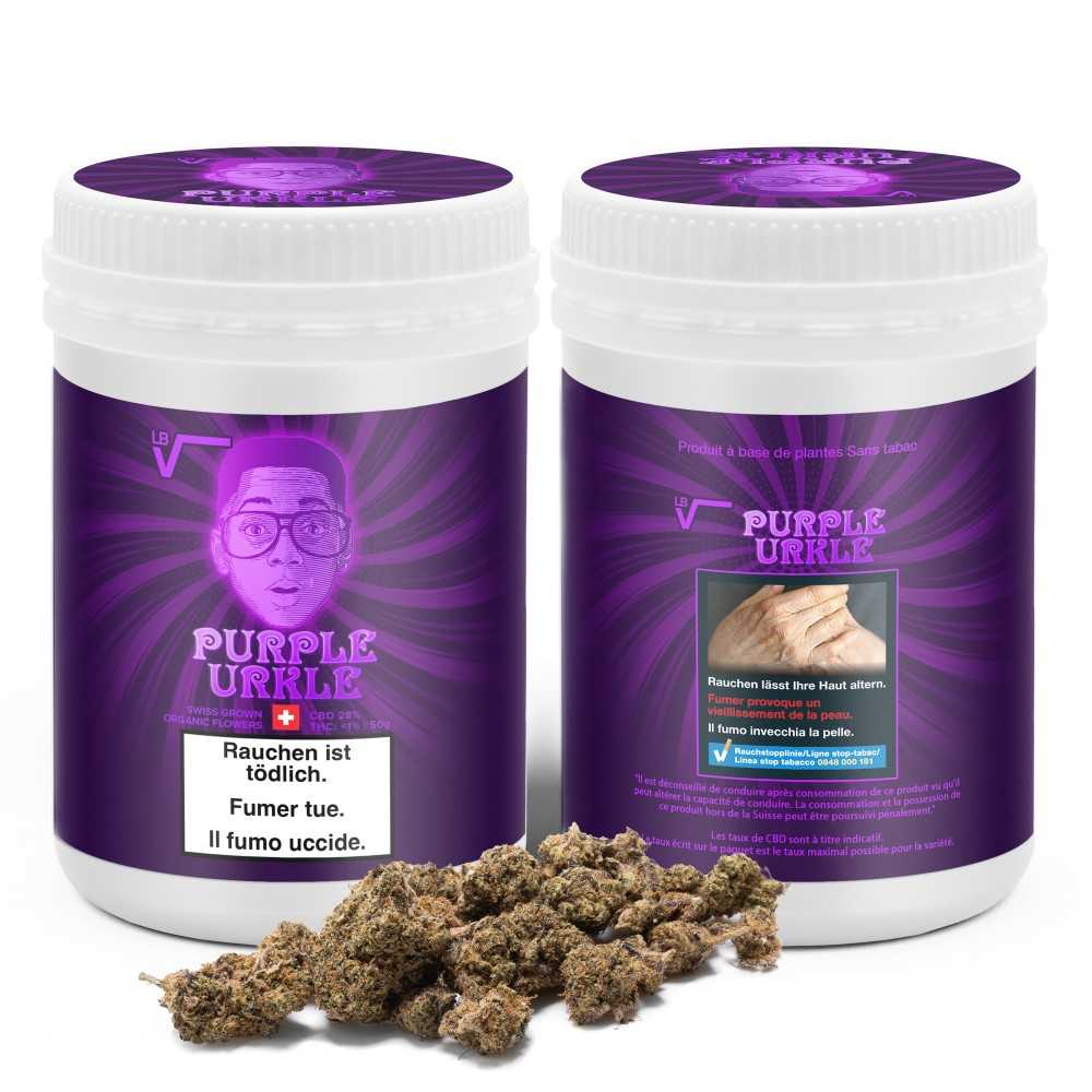 CBD Box LBV "Purple Urkle" 2.0 Indoor 50g LBV CBD Flowers and Hash