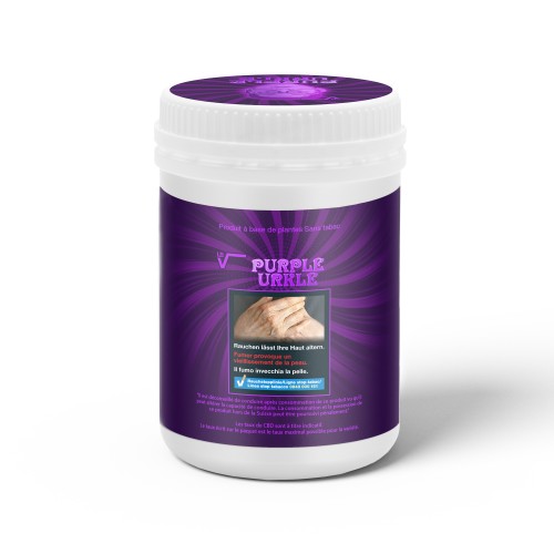 Box ou Refill LBV "Purple Urkle" 2.0 Indoor CBD 50g LBV Cannabis légal