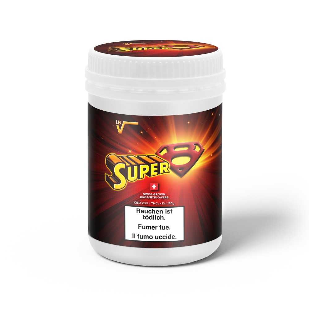 CBD Box LBV "SUPER 8" 2.0 Indoor 50g LBV Fiori e hashish di CBD