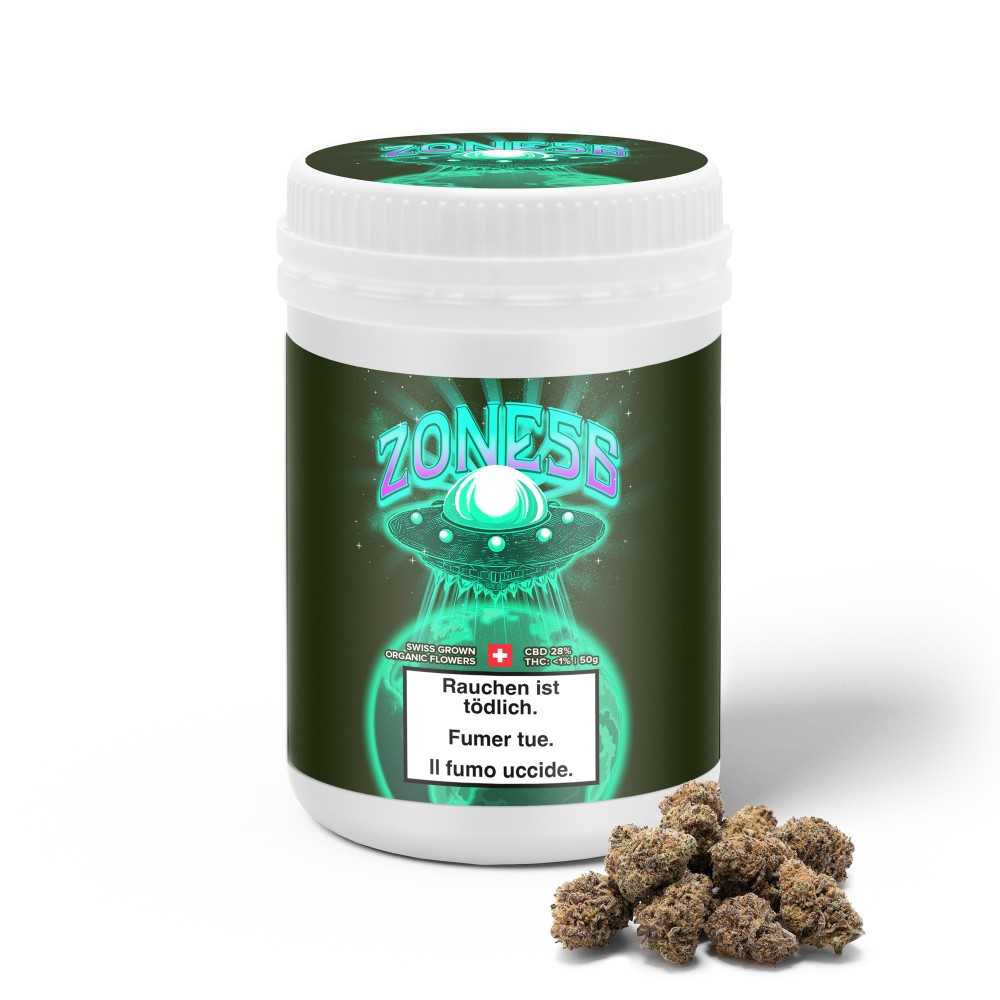 Fleurs de CBD Box LAID BACK "ZONE 56" 2.0 Indoor 50g LBV Fleurs et Hash de CBD