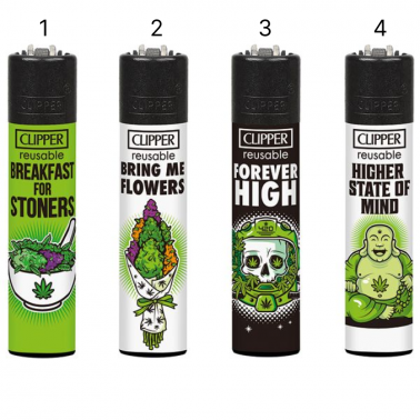 Clipper 4er Weed Slogan 07 Clipper Products