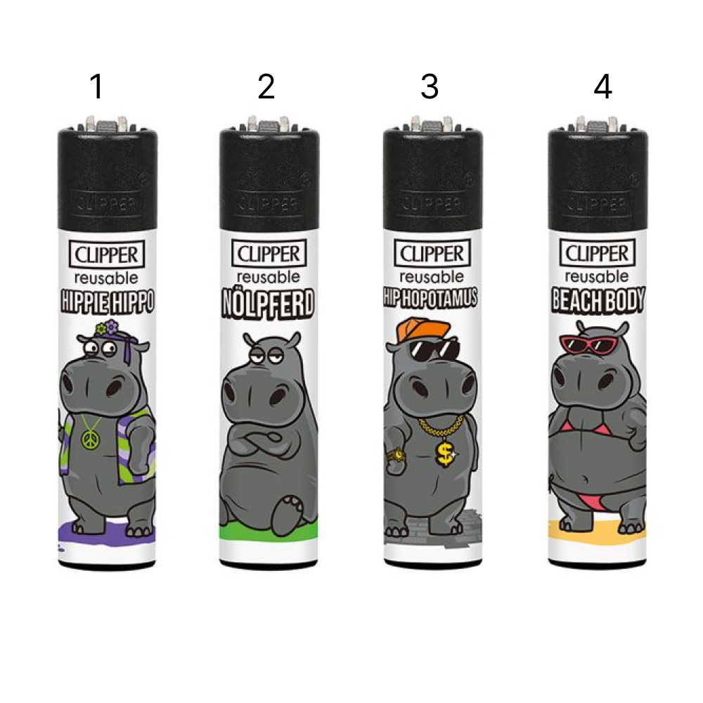 Clipper 4er Nilpferde Clipper Prodotti