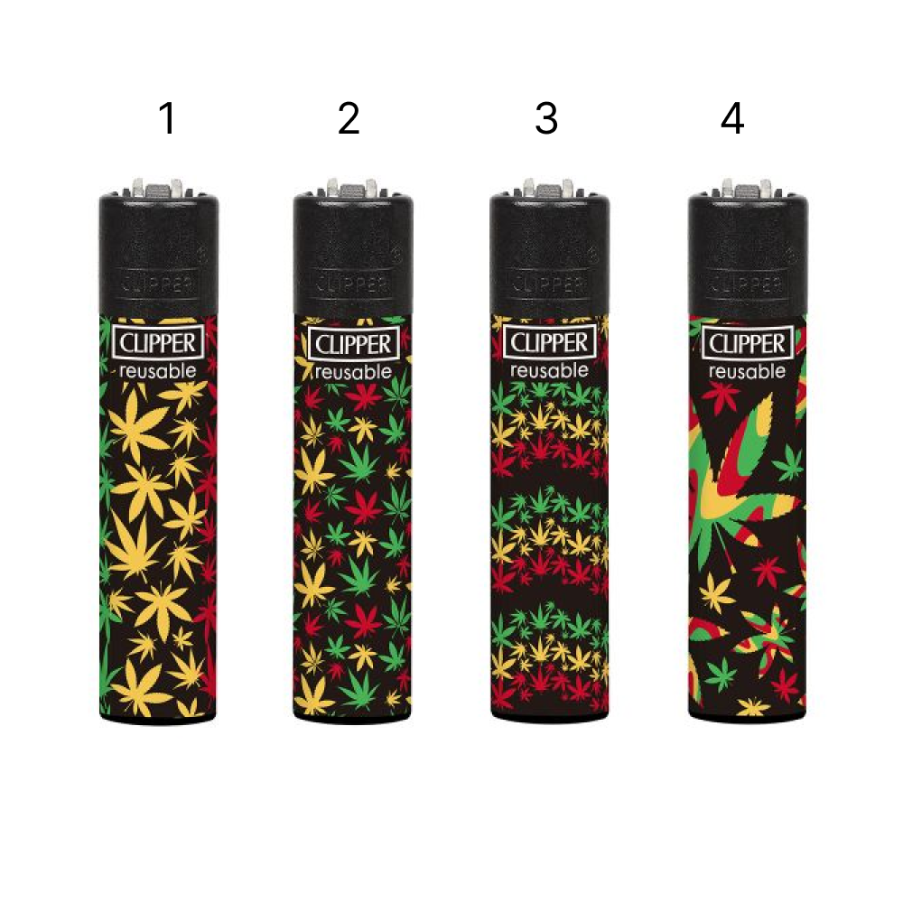 Clipper 4er Jamaican Pattern Clipper Produits