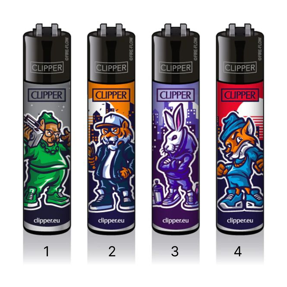 Clipper 4er Ghetto Animals Clipper Produkte