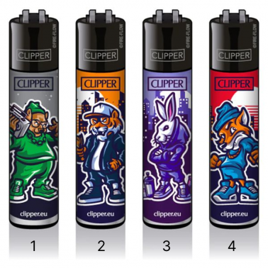 Clipper 4er Ghetto Animals Clipper Products