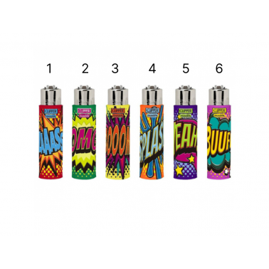 Clipper Silicon Cover Comic Slogan Clipper Produkte