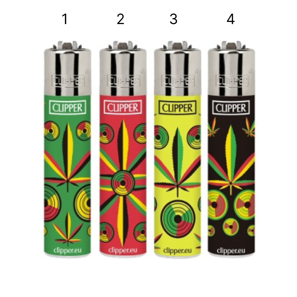 Clipper Micro 4er Set Rasta Leaves Clipper Products