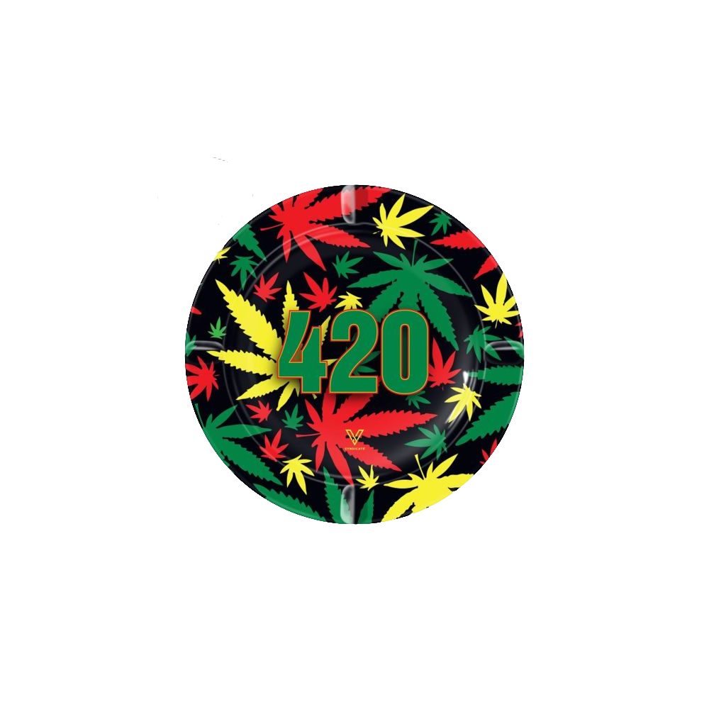 Posacenere in metallo V Syndicate 420 Rasta V Syndicate  Prodotti