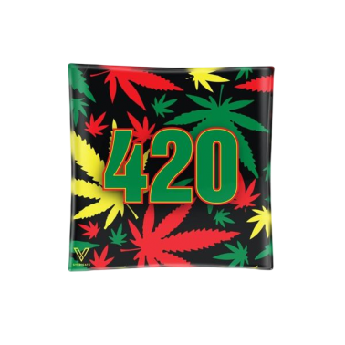Aschenbecher aus Glas V Syndicate 420 Rasta V Syndicate  Produkte
