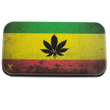 V Syndicate Syndicase Tin Box - Feuille Rasta V Syndicate Produits