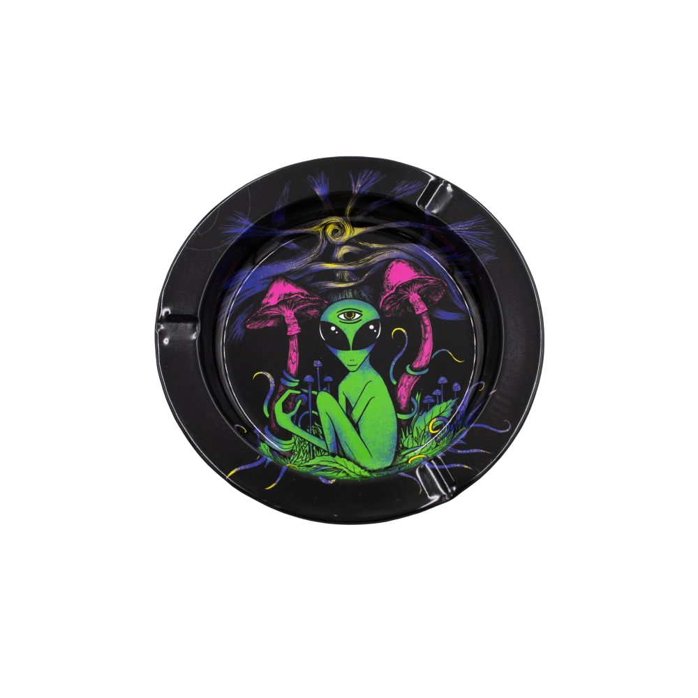 Metal ashtray V Syndicate Mushroom Alien V Syndicate  Products