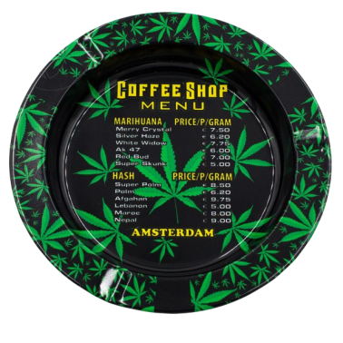 V Syndicate Posacenere in metallo Menu caffetteria V Syndicate  Prodotti