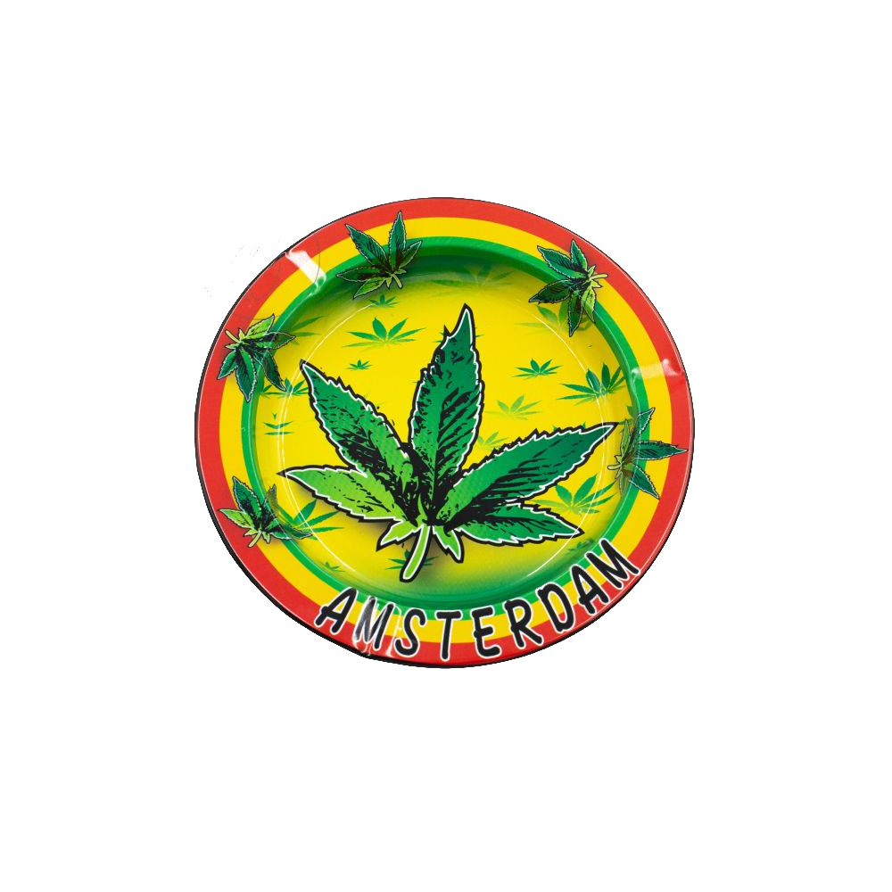 Metal ashtray V Syndicate Rasta Rainbow V Syndicate  Products