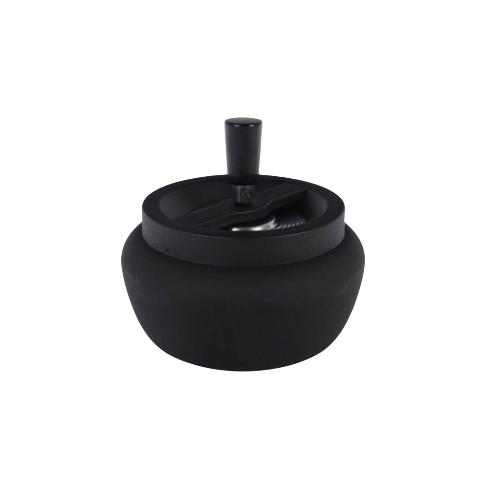 Cendrier Rotatif Noir Mat Looma  Produits
