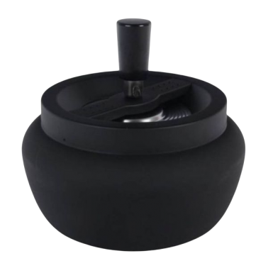 Cendrier Rotatif Noir Mat Looma Produits