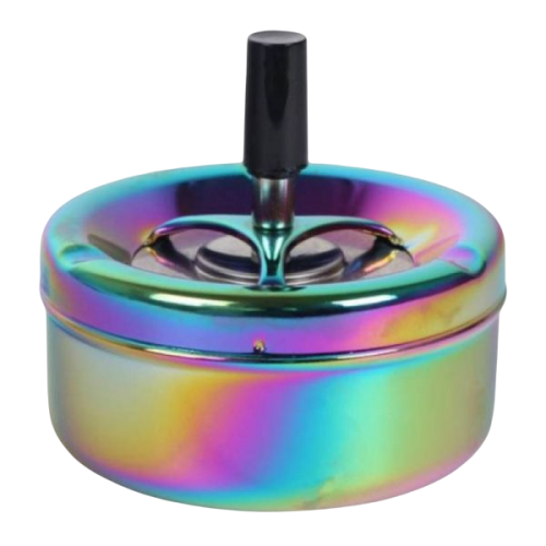 Cendrier Tournant Shiny Rainbow 11cm  Produits