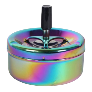 Drehbarer Aschenbecher Shiny Rainbow 11cm  Produkte