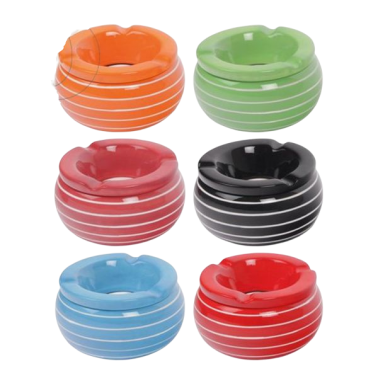 White striped wind ashtray Products