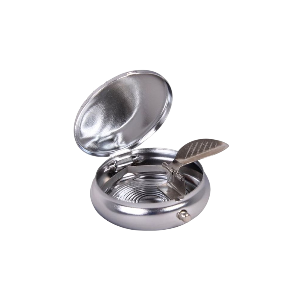 Round chrome pocket ashtray  Products