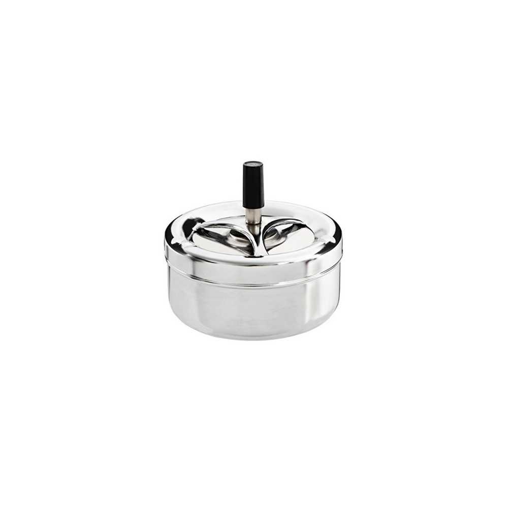 Rotating ashtray chrome Large 13.5 cm  Products