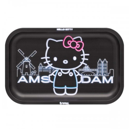 G-Rollz hello Kitty Neon Amsterdam rolling tray