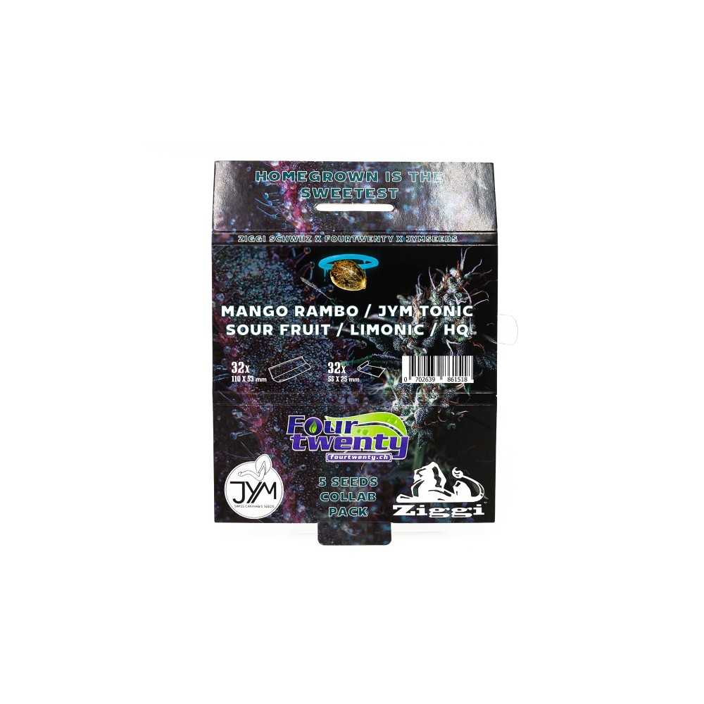 Fourtwenty xZiggi xJym graines 5 Collab Pack Alpha Genetics Produits