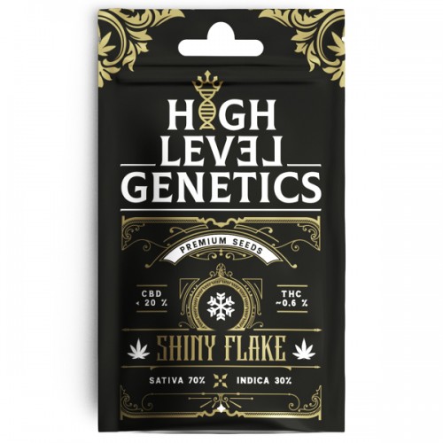 Graines High Level Genetics Shiny Flake 3pcs  Produits