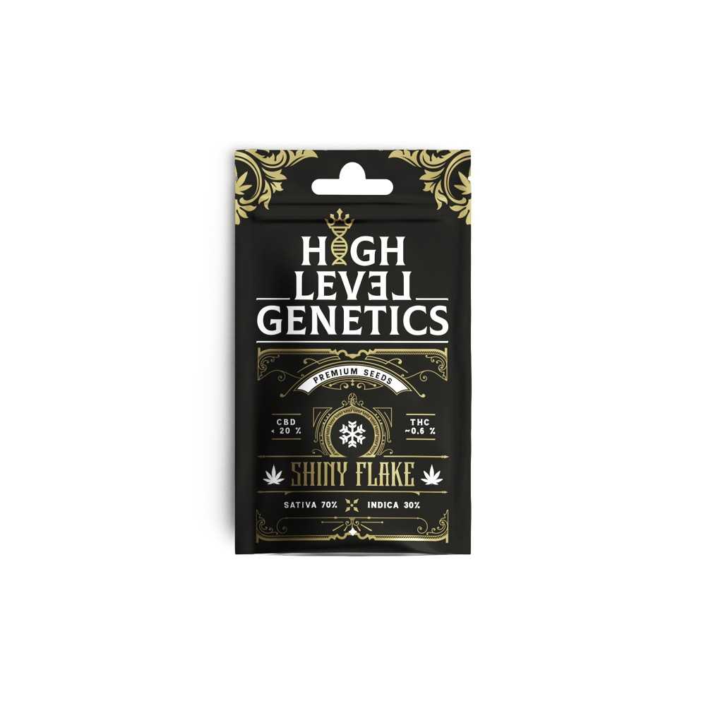 Semi High Level Genetics Shiny Flake 3 pz  Prodotti