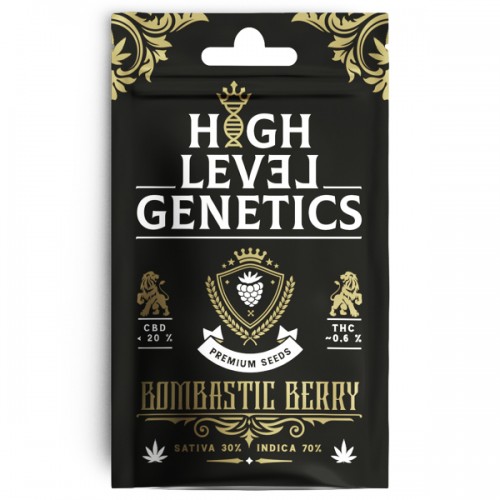 Graines High Level Genetics Bombastic Berry 3pcs  Produits