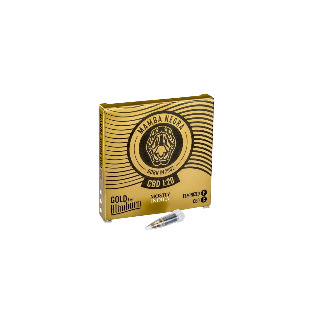 BlimBurn Graines Mamba Negra Fem. CBG 3Pcs  Produits
