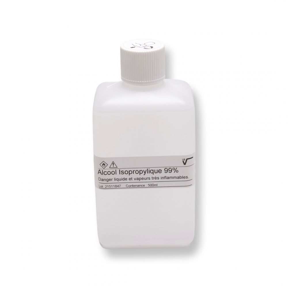 Bottiglia di alcool isopropilico 500ml LBV Vaporizzazione