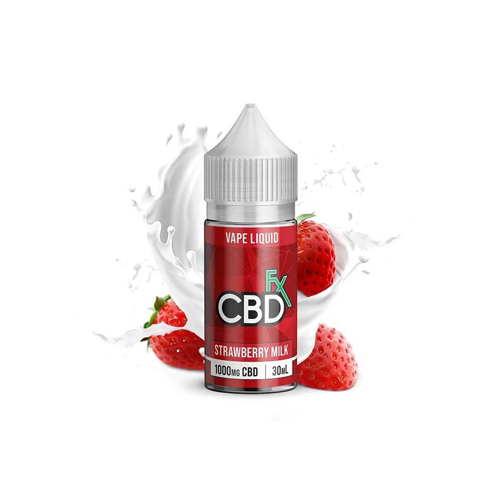 Vape Juice CBD Strawberry Milk CBDfx CBD FX Produits