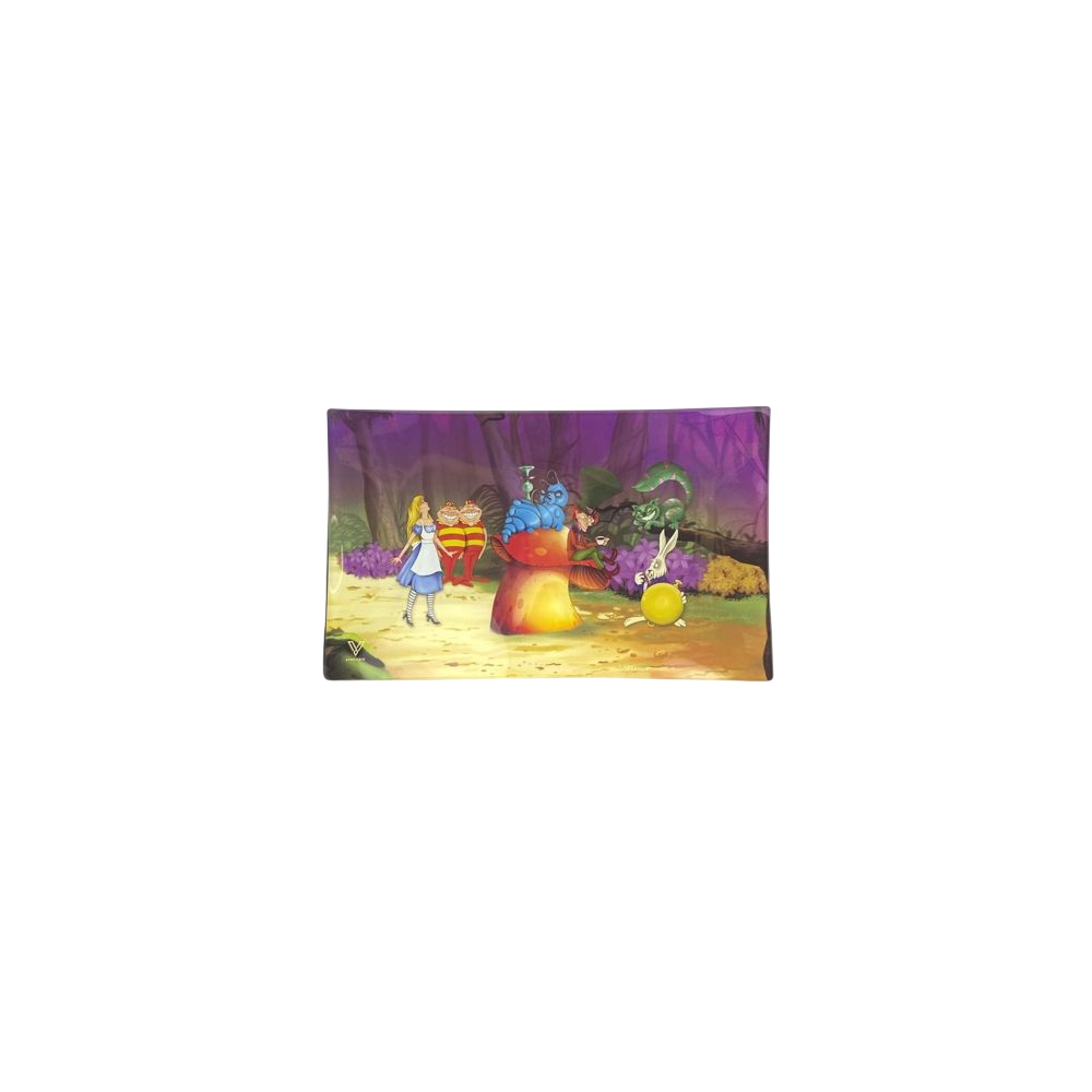 V Syndicate Glass Tray M Mushroom Alice V Syndicate  Products