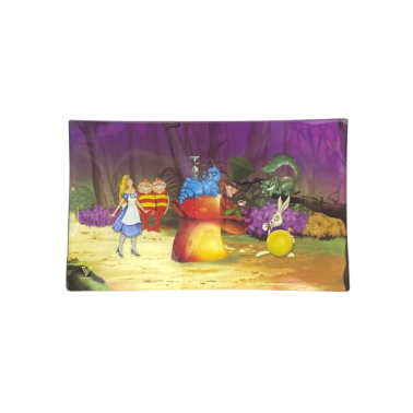 V Syndicate Glass Tray M Mushroom Alice V Syndicate  Products