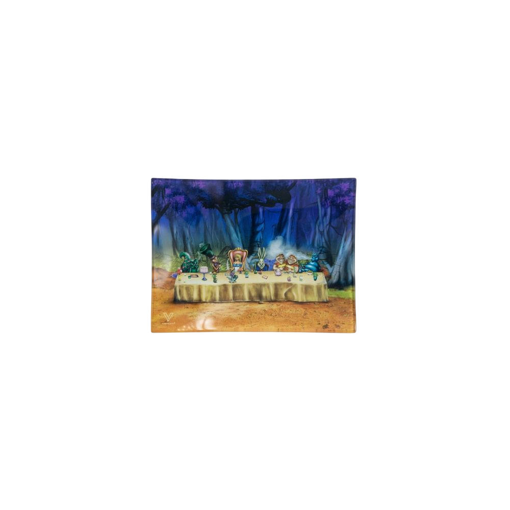 V Syndicate Plateau en verre S Alice Tea Party V Syndicate  Produits